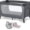 Hauck Dream N Play Plus Campingbedje Set - Met Matras En Muggennet - Grijs -Babyproducten 1200x1101 3