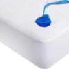 Waterdicht Matrasbeschermer-Hoeslakenbadstof-Antibacteriëel-Rondom Elastiek -Wit - Baby-Ledikant-60x120-cm -Babyproducten 1200x1113 9