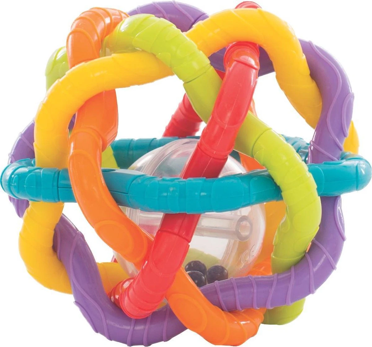 Playgro Buigbare Bendy Ball - Grijp- En Bijtspeelgoed - Incl Rammelaar - Activiteitenbal 3 Playgro Buigbare Bendy Ball - Grijp- En Bijtspeelgoed - Incl Rammelaar - Activiteitenbal