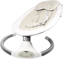 Tryco Hugg Swing Babyschommel - Zilver/Wit - Draaibare Babyswing - Met Muziek -Babyproducten 1200x1120 2