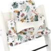 Ukje Stoelverkleiner - Geschikt Voor Stokke Tripp Trapp - Geplastificeerd - Kinderstoel - Kussenset - Wit Aap - Extra Dik -Babyproducten 1200x1125 4