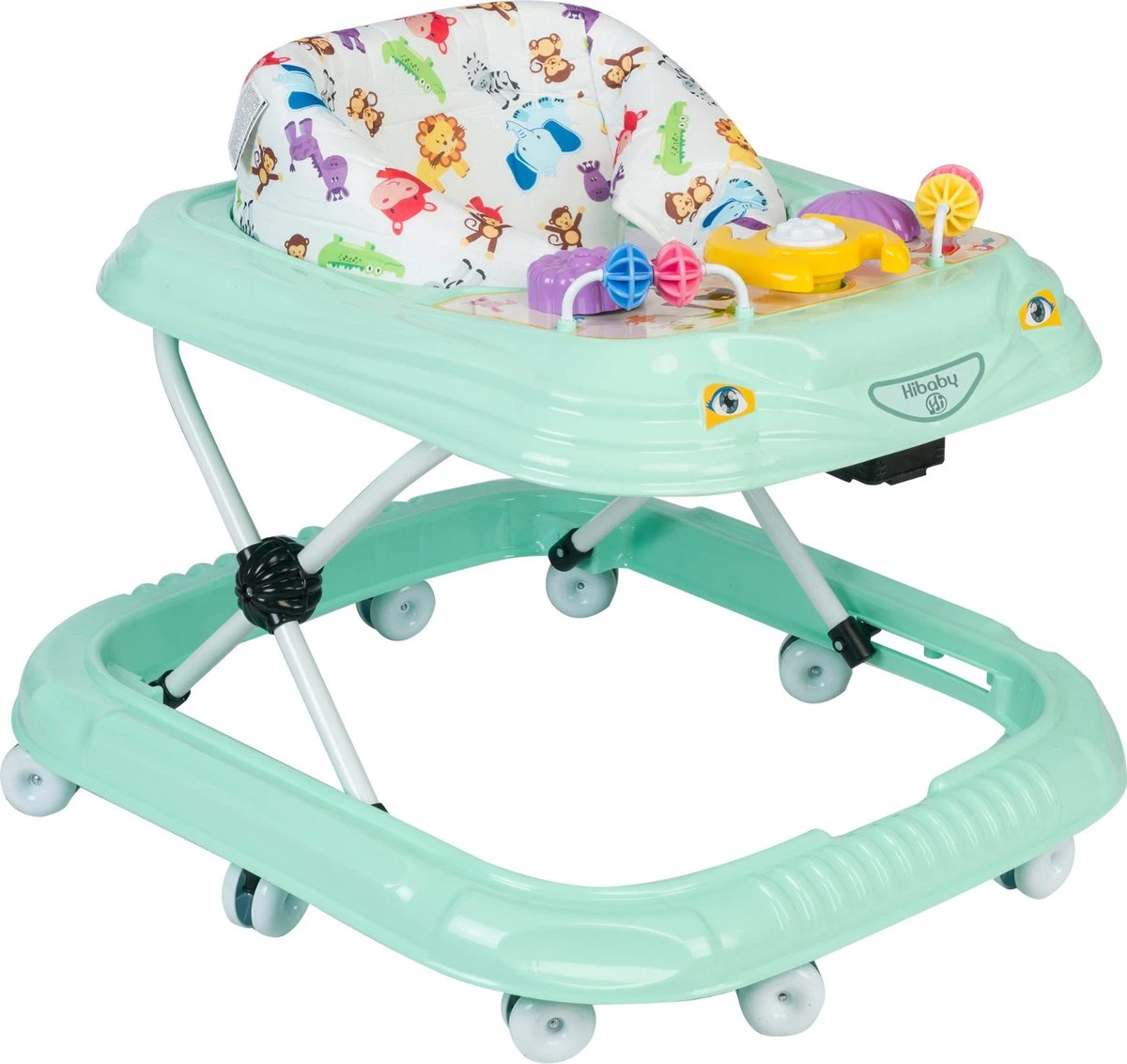 Hibaby Inklapbare Loopstoel Met Speelset – Mint 3 Hibaby Inklapbare Loopstoel Met Speelset – Mint