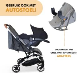 Deryan Rolo Luxe Lichtgewicht Buggy - Grijs -Babyproducten 1200x1134 3