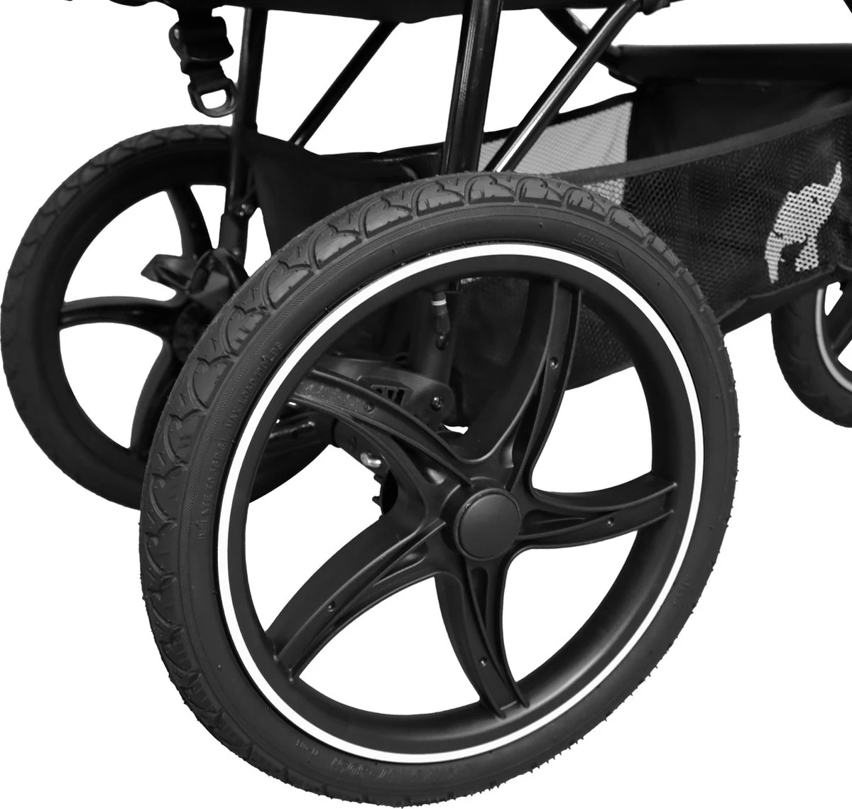 Babyphant Luxe Yasmin Hardloop Kinderwagen – Jogging Buggy - Runner 7 Babyphant Luxe Yasmin Hardloop Kinderwagen – Jogging Buggy - Runner - Afbeelding 5