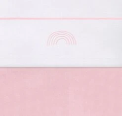 Jollein Baby Laken Wieg 75x100cm Rainbow - Blush Pink -Babyproducten 1200x1140 5