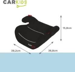 Carkids Auto Zitverhoger Zwart En Wit | Autostoel Groep 2-3 | Kinderen Van 3,5-12 Jaar | 15-36 Kg -Babyproducten 1200x1152 5