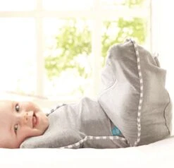 Love To Dream™ Babyslaapzak Swaddle Up™ - Inbakeren - Baby 3-6 Maanden - 6-8.5 Kg - All Season - Grijs -Babyproducten 1200x1154 3