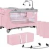 Kinderkraft Campingbed - Leody Met Accessoires - Roze -Babyproducten 1200x1155 1