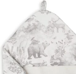 Jollein Badcape 75x75cm Pimpelmees - Forest Animals -Babyproducten 1200x1163 1
