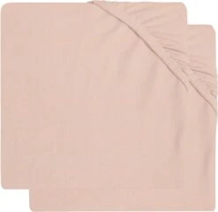 Jollein Baby Hoeslaken Boxmatras Jersey 75x95cm - Pale Pink - 2 Stuks -Babyproducten 1200x1164 8