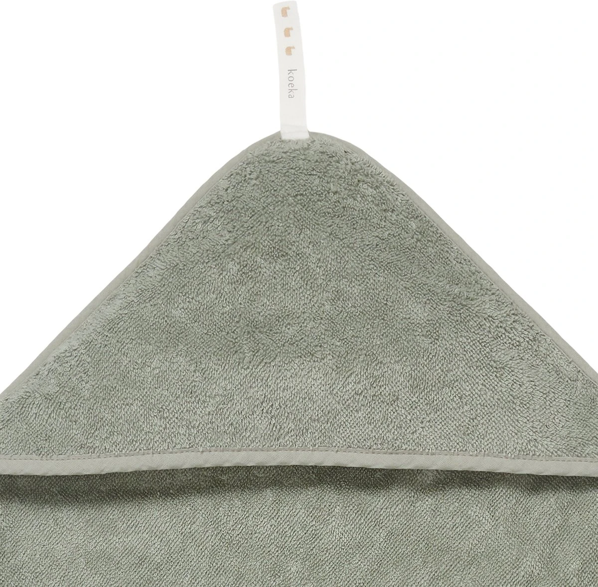 Koeka Baby Badcape Dijon Daily - 100x100cm - Groen 13 Koeka Baby Badcape Dijon Daily - 100x100cm - Groen - Afbeelding 11