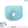 Baby Kussen Plat Hoofd - Slaapondersteuning Hoofdkussen - 0-12 Maanden - Orthopedisch - Inclusief E-book & Bestekset - Kraampakket - Kraamcadeau - Blauw -Babyproducten 1200x1180 14