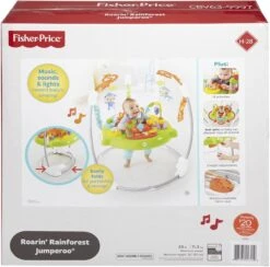Fisher Price Fisher-Price Jumperoo - Roarin' Rainforest Wipstoel -Babyproducten 1200x1187 4