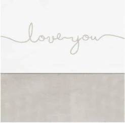 Jollein Baby Laken Ledikant 120x150cm Love You - Nougat -Babyproducten 1200x1187 8