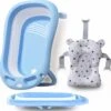 Baby Badje Opvouwbaar - 3 In 1 Opvouwbaar - Multifunctioneel - Inclusief Badkussen - Babybadje - Babybad - Peuterbadje 83 × 48 × 23,5 Cm - Blauw -Babyproducten 1200x1189 2