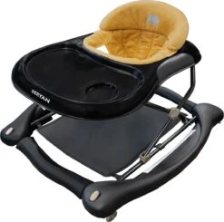 Deryan Luxe Loopstoel - Schommelfunctie - Inclusief Speelset En Dienblad - Zwart/Nougat 18 Deryan Luxe Loopstoel - Schommelfunctie - Inclusief Speelset En Dienblad - Zwart/Nougat -Babyproducten 1200x1189 6