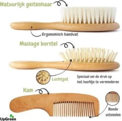 UpGreen® - Baby Verzorgingsset – Baby Borstel – Baby Borstel Set - Kraamcadeau – Baby Manicureset - Baby Verzorgingsproducten – Baby Borstel En Kam – Baby Kam – Baby Borstel Hout – Baby Haarborstel – Baby Borstel Geitenhaar 10 UpGreen® - Baby Verzorgingsset – Baby Borstel – Baby Borstel Set - Kraamcadeau – Baby Manicureset - Baby Verzorgingsproducten – Baby Borstel En Kam – Baby Kam – Baby Borstel Hout – Baby Haarborstel – Baby Borstel Geitenhaar -Babyproducten 1200x1192 3