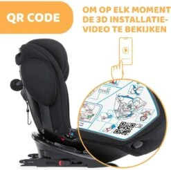 Chicco Autostoel Unico PLUS - Groep 0 1 2 3 - Isofix Bevestiging -Verstelbare Hoofdsteun - Zwart -Babyproducten 1200x1194