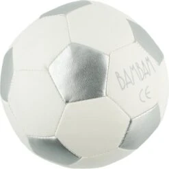 BamBam Voetbal - Zilver - Baby Cadeau
