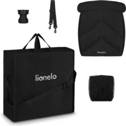 Lionelo Buggy Cloe - Kinderwagen Premium + - Tot 22 Kg - Verstelbare Rugleuning - 5-punts Veiligheidsgordels - Grote Zwenkwielen - Klamboe - Bekerhouder - Lichtgewicht - Compact - Waterdicht -Babyproducten 1200x1197 4