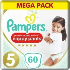 Pampers® Pampers - Premium Protection Pants - Maat 5 - Mega Pack - 60 Luierbroekjes -Babyproducten 1200x1197 9