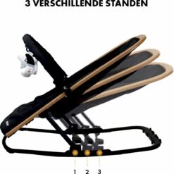 Deryan Rocker Wipstoel - Luxe 2-in-1 - Zwart -Babyproducten 1200x1198 36