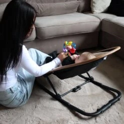 Deryan Rocker Wipstoel - Luxe 2-in-1 - Zwart -Babyproducten 1200x1200 1054