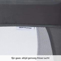 Hauck Dream N Play Plus Campingbedje Set - Met Matras En Muggennet - Grijs -Babyproducten 1200x1200 125