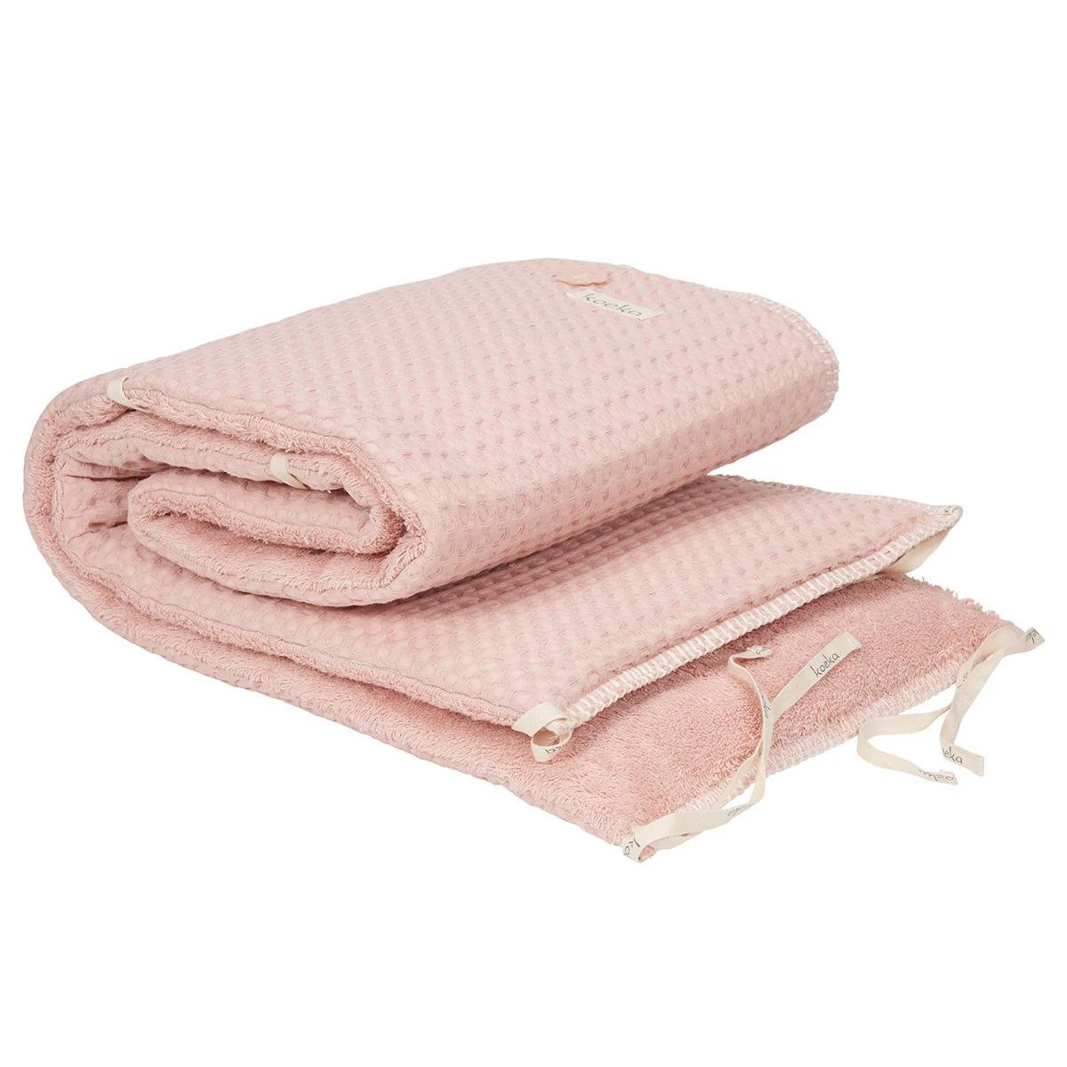 Koeka Boxbumper Amsterdam - Roze 180x30cm 4 Koeka Boxbumper Amsterdam - Roze 180x30cm - Afbeelding 2