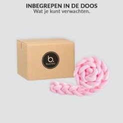 Buxibo Baby Bed Bumper - Baby Veiligheid/Hoofdbescherming/Bedbescherming - Multifunctionele Voedingskussen/Bedomrande/Boxomrander - 200CM - Roze 19 Buxibo Baby Bed Bumper - Baby Veiligheid/Hoofdbescherming/Bedbescherming - Multifunctionele Voedingskussen/Bedomrande/Boxomrander - 200CM - Roze -Babyproducten 1200x1200 1313