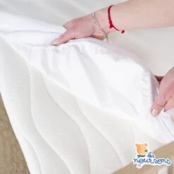 Baby Matrasbeschermer 70x140 Cm - Waterdicht - 100% Katoenen Badstof - Anti-Huisstofmijt - OekoTex® -Babyproducten 1200x1200 1368