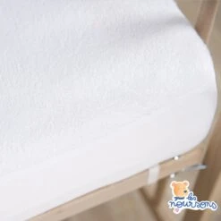 Baby Matrasbeschermer 70x140 Cm - Waterdicht - 100% Katoenen Badstof - Anti-Huisstofmijt - OekoTex® -Babyproducten 1200x1200 1370