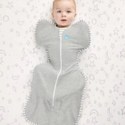 Love To Dream™ Babyslaapzak Swaddle Up™ - Inbakeren - Baby 3-6 Maanden - 6-8.5 Kg - All Season - Grijs -Babyproducten 1200x1200 1391