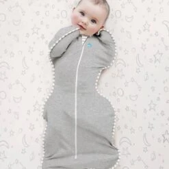 Love To Dream™ Babyslaapzak Swaddle Up™ - Inbakeren - Baby 3-6 Maanden - 6-8.5 Kg - All Season - Grijs -Babyproducten 1200x1200 1392