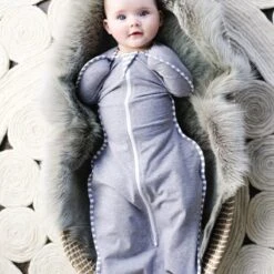 Love To Dream™ Babyslaapzak Swaddle Up™ - Inbakeren - Baby 3-6 Maanden - 6-8.5 Kg - All Season - Grijs -Babyproducten 1200x1200 1395