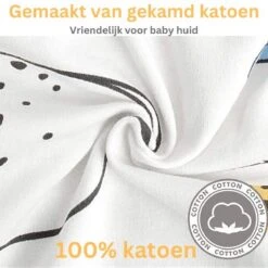 Trivena - Inbakerslaapzak - Baby Slaapzak -100% Katoen - 2-6 Maanden - Nieuw -Babyproducten 1200x1200 1401