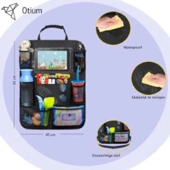 Luxe Autostoel Organizer - Met Tablet Of IPad Vak - Organizer Voor In De Auto - Kind - Kids - Geschikt Voor IPad Of Tablet - Nieuw! - Vakantie - 10 Vakken - Voor Kinderen - Car Organizer - 2021 Uitvoering! Auto Organizer - Nieuw! -Babyproducten 1200x1200 148