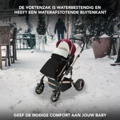 Achaté Voetenzak - Voor Kinderwagen Of Stoeltje – Baby Slaapzak - Autostoel - Wit -Babyproducten 1200x1200 164