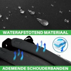 Brisby Slijtvaste Luiertas – Verzorgingstas – Met Buggymontage - Zwart -Babyproducten 1200x1200 166