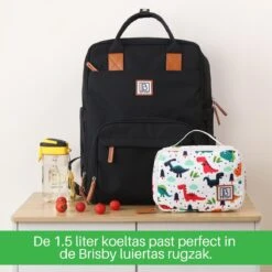 Brisby Slijtvaste Luiertas – Verzorgingstas – Met Buggymontage - Zwart -Babyproducten 1200x1200 168