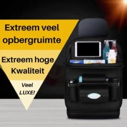 Merkloos PREMIUM Autostoel Organizer - Carseat Organiser - Auto Stoel Organizer - Tablet Houder - Auto Tafeltje - Auto Organizer - Beker Houder - Paraplu Houder - Tissue Doos Houder -Babyproducten 1200x1200 193