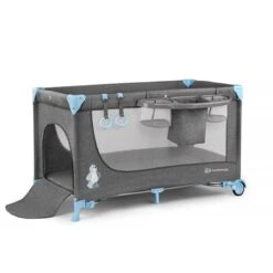 Kinderkraft Joy Luxe - Campingbed Met Schommelfunctie Blauw -Babyproducten 1200x1200 387