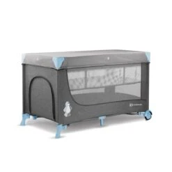 Kinderkraft Joy Luxe - Campingbed Met Schommelfunctie Blauw -Babyproducten 1200x1200 390