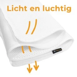 Deryan 3D Welcool Matras - Baby Luxe - Ademend Matras -Babyproducten 1200x1200 429