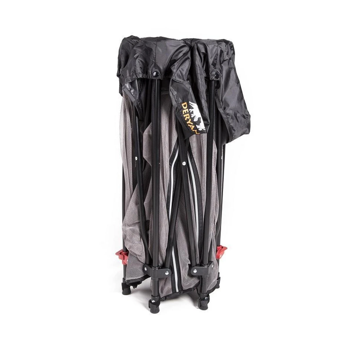 Deryan Draagbare Kinderbox - Zwart - Vaste Matrasbodem - Reisbox - Campingbedje 11 Deryan Draagbare Kinderbox - Zwart - Vaste Matrasbodem - Reisbox - Campingbedje - Afbeelding 9