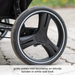 ABC Design Duo Kinderwagen Twin Circle Line - Inclusief Regenhoes - Woven Graphite -Babyproducten 1200x1200 477