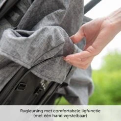 ABC Design Duo Kinderwagen Twin Circle Line - Inclusief Regenhoes - Woven Graphite -Babyproducten 1200x1200 478