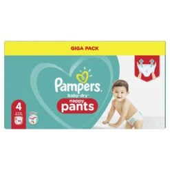 Pampers® Pampers Baby-Dry Pants - Maat 4 (9kg-15kg) - 112 Luierbroekjes - Giga Pack -Babyproducten 1200x1200 600