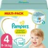 Pampers® Pampers Premium Protection Luiers - Maat 4 (9-14 Kg) - 168 Stuks - Multi-Pack -Babyproducten 1200x1200 612