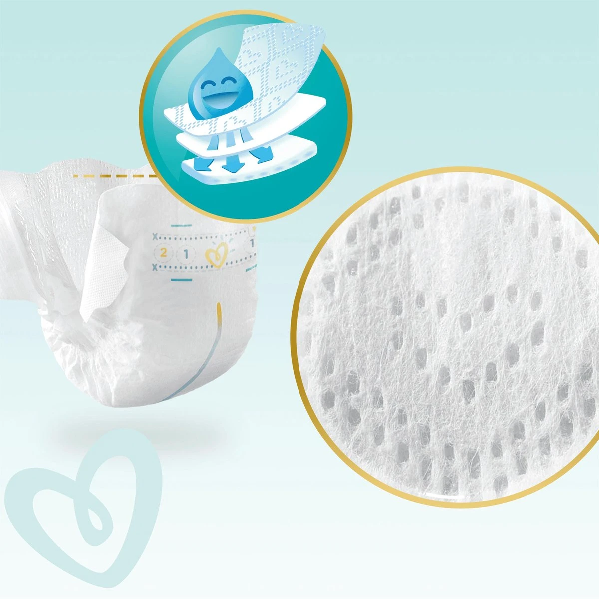 Pampers® Pampers Premium Protection - Maat 4 (Maxi) 9-14 Kg - 24 Stuks - Luiers 4 Pampers® Pampers Premium Protection - Maat 4 (Maxi) 9-14 Kg - 24 Stuks - Luiers - Afbeelding 2